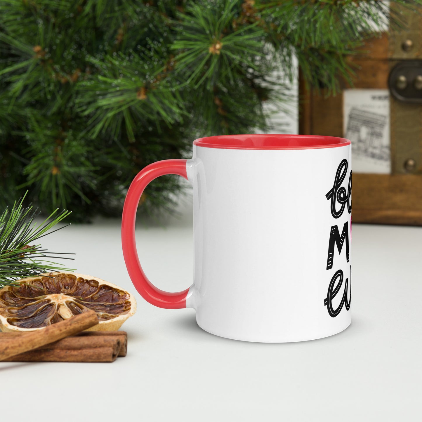 Best Mom Ever Mug with Color Inside - Mom / Mother - Coffee