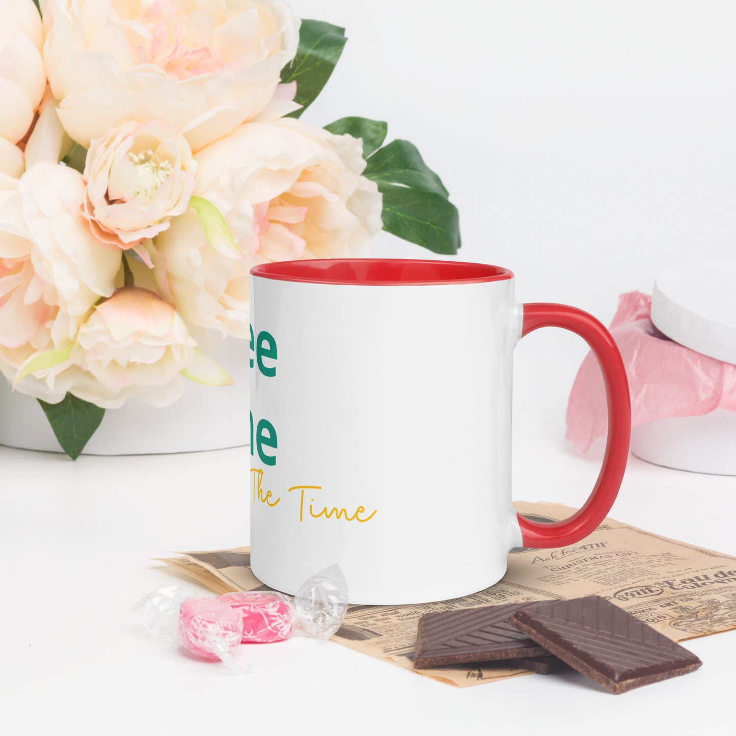 Coffee Time Mug with Color Inside