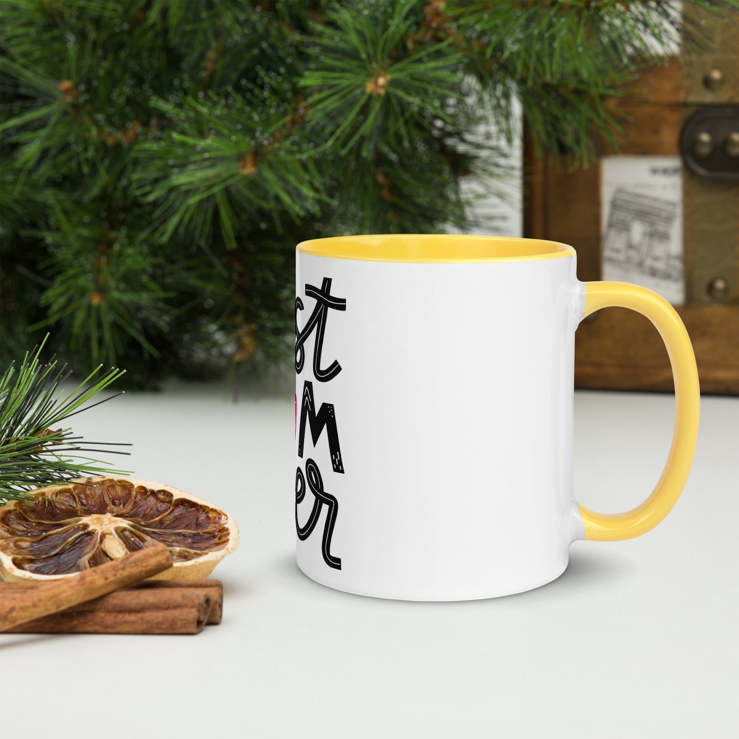 Best Mom Ever Mug with Color Inside - Mom / Mother - Coffee