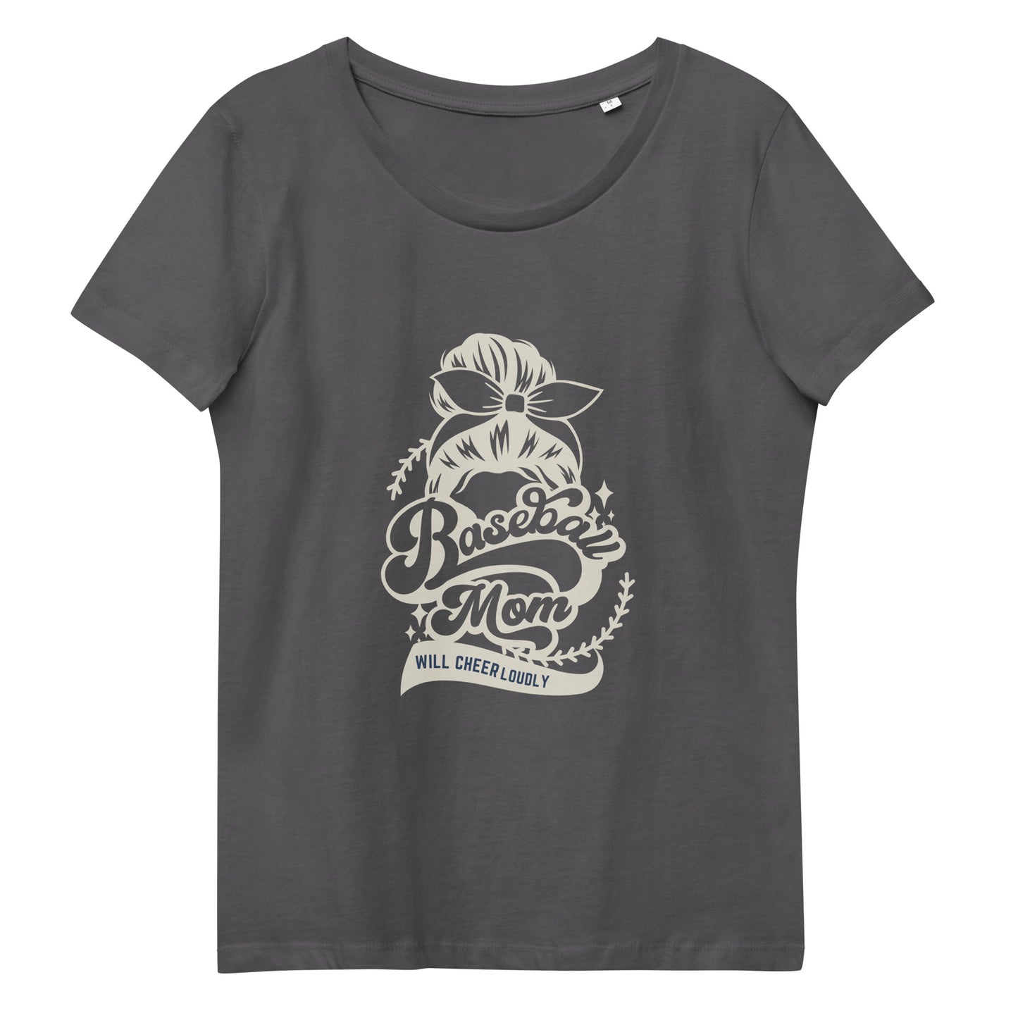 Baseball Mom - mom/mother baseball - Women's fitted eco tee