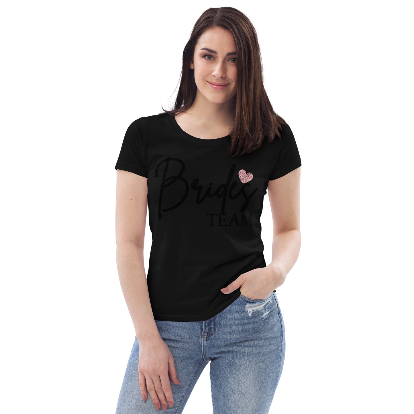 Bride's Team - Bridal / Wedding - Women's fitted eco tee