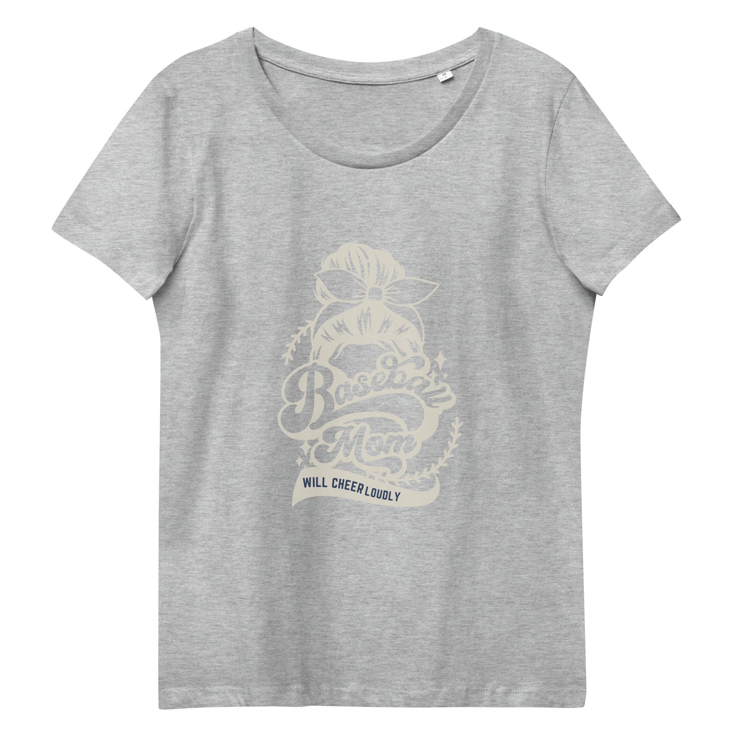 Baseball Mom - mom/mother baseball - Women's fitted eco tee