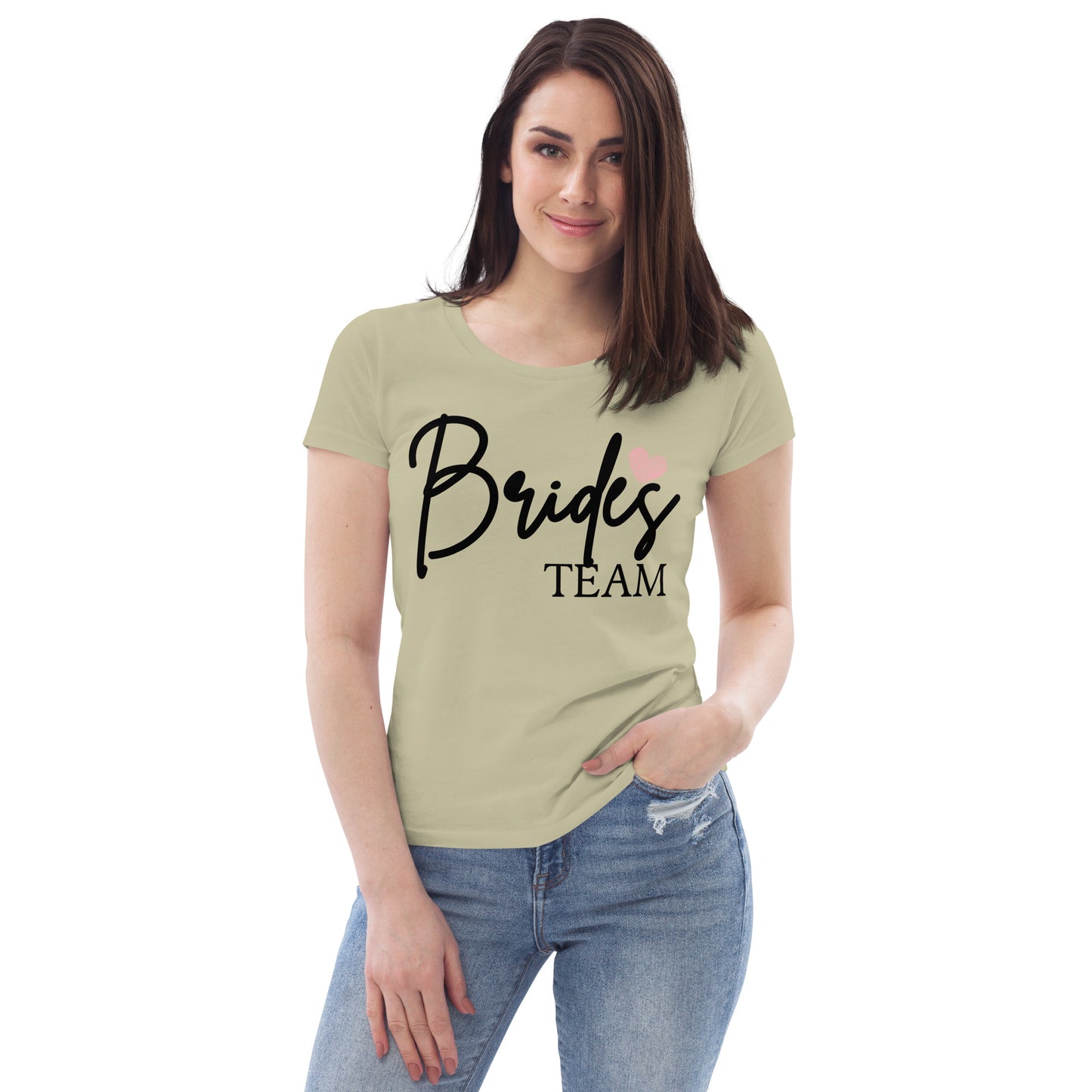 Bride's Team - Bridal / Wedding - Women's fitted eco tee
