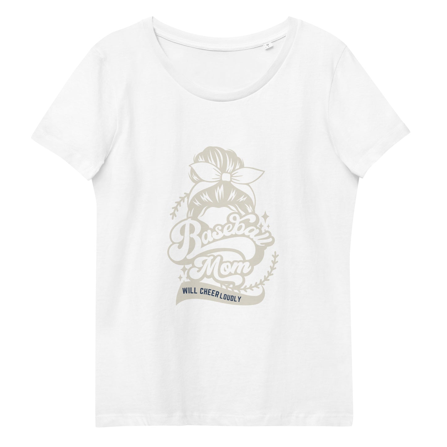Baseball Mom - mom/mother baseball - Women's fitted eco tee