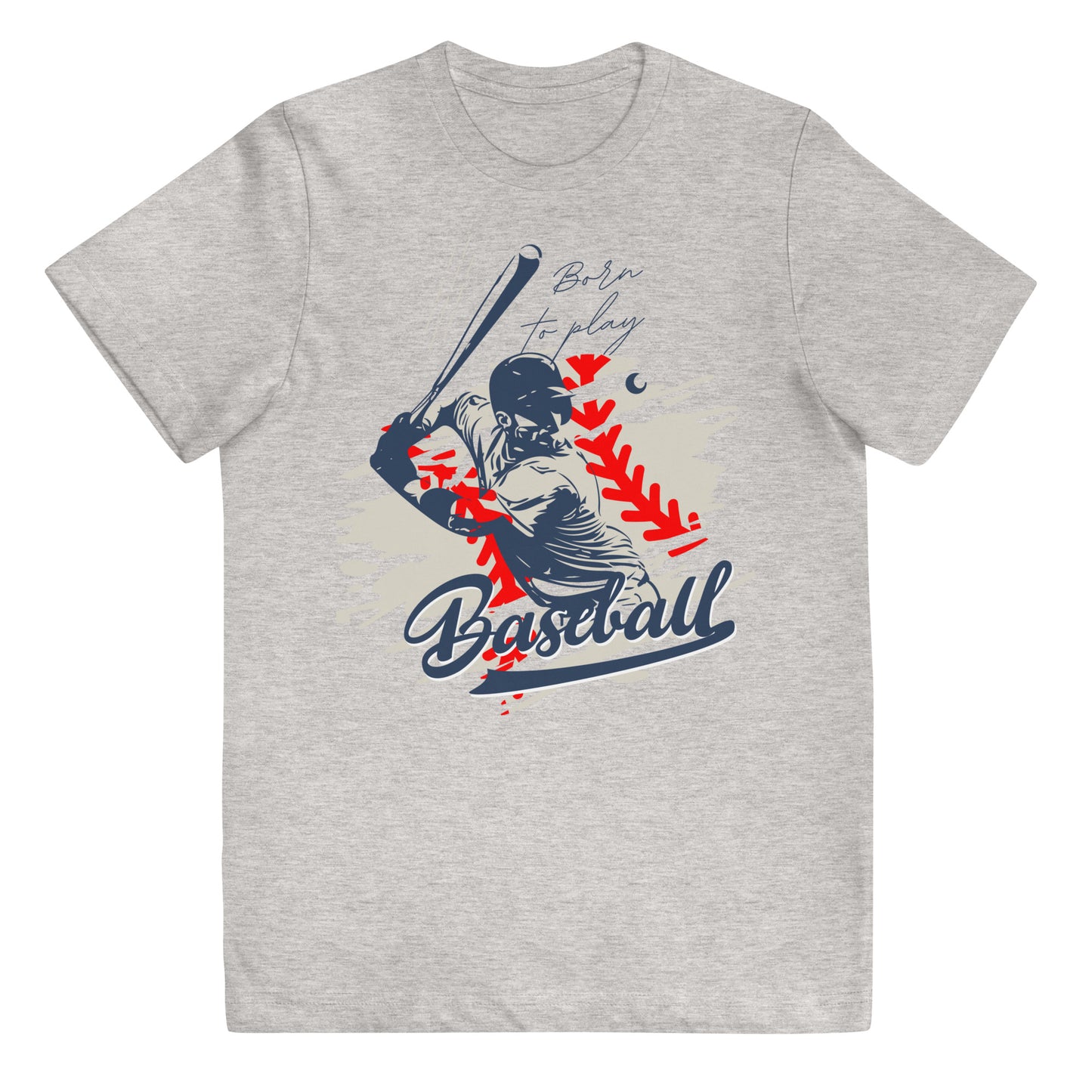 Born to Play Baseball Youth jersey t-shirt