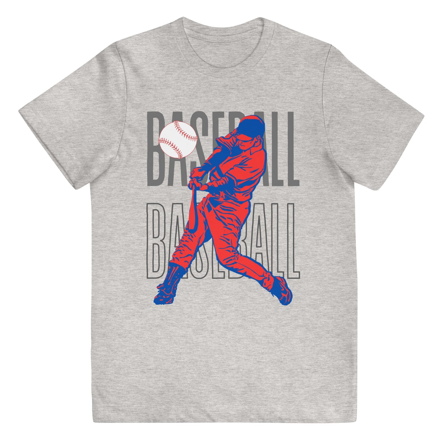 Baseball Batter Up Youth jersey t-shirt