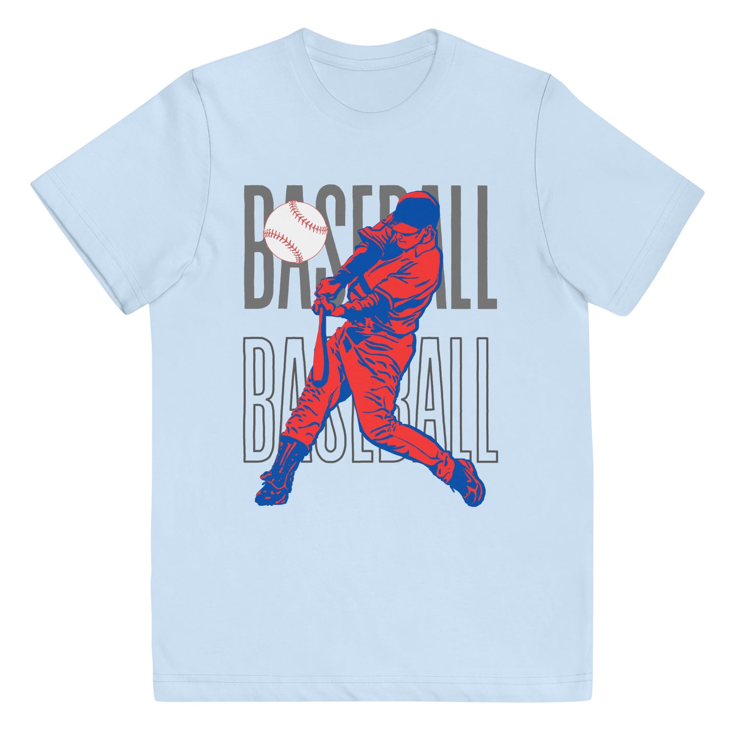 Baseball Batter Up Youth jersey t-shirt