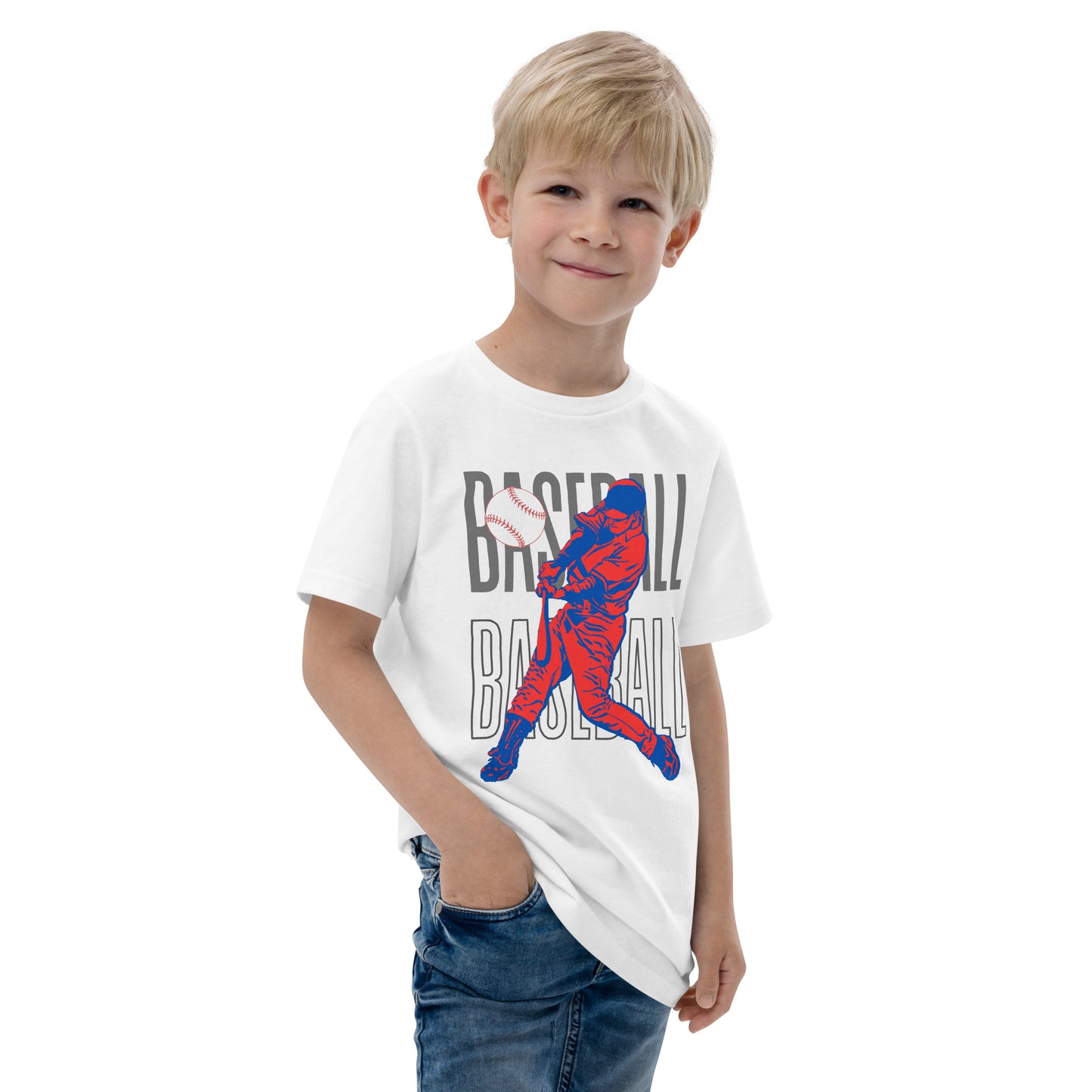 Baseball Batter Up Youth jersey t-shirt