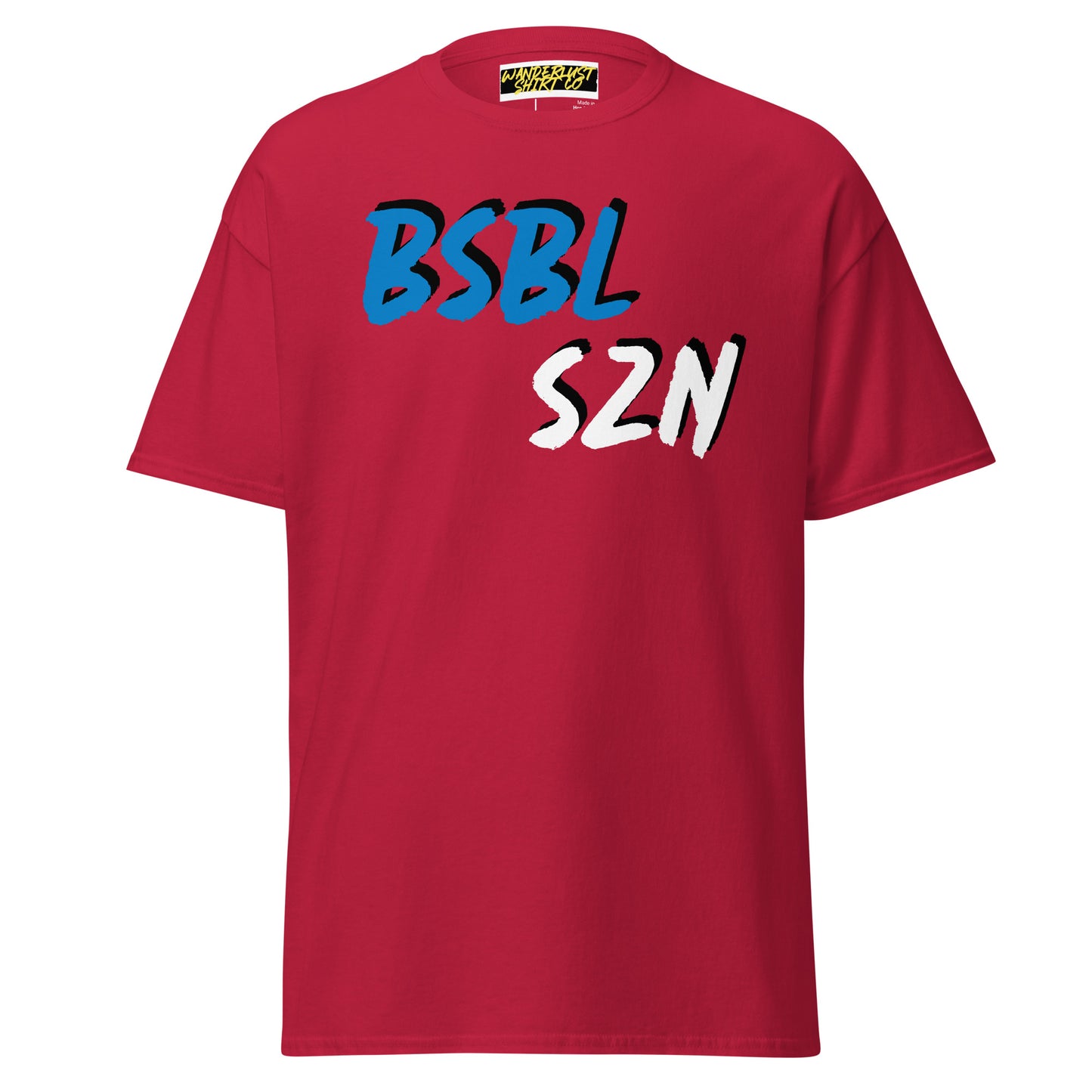Baseball Season - Blue Print - Men's classic tee