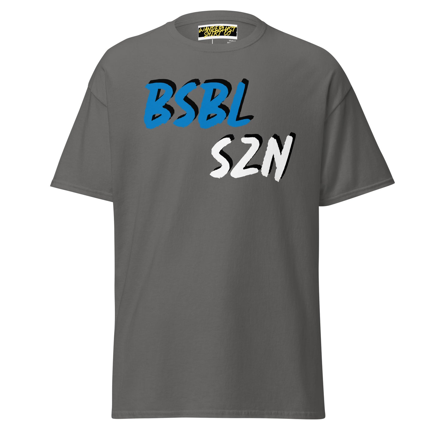 Baseball Season - Blue Print - Men's classic tee
