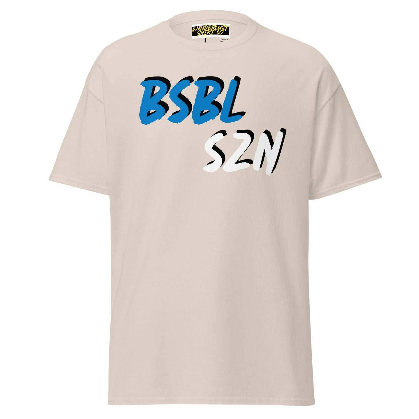 Baseball Season - Blue Print - Men's classic tee