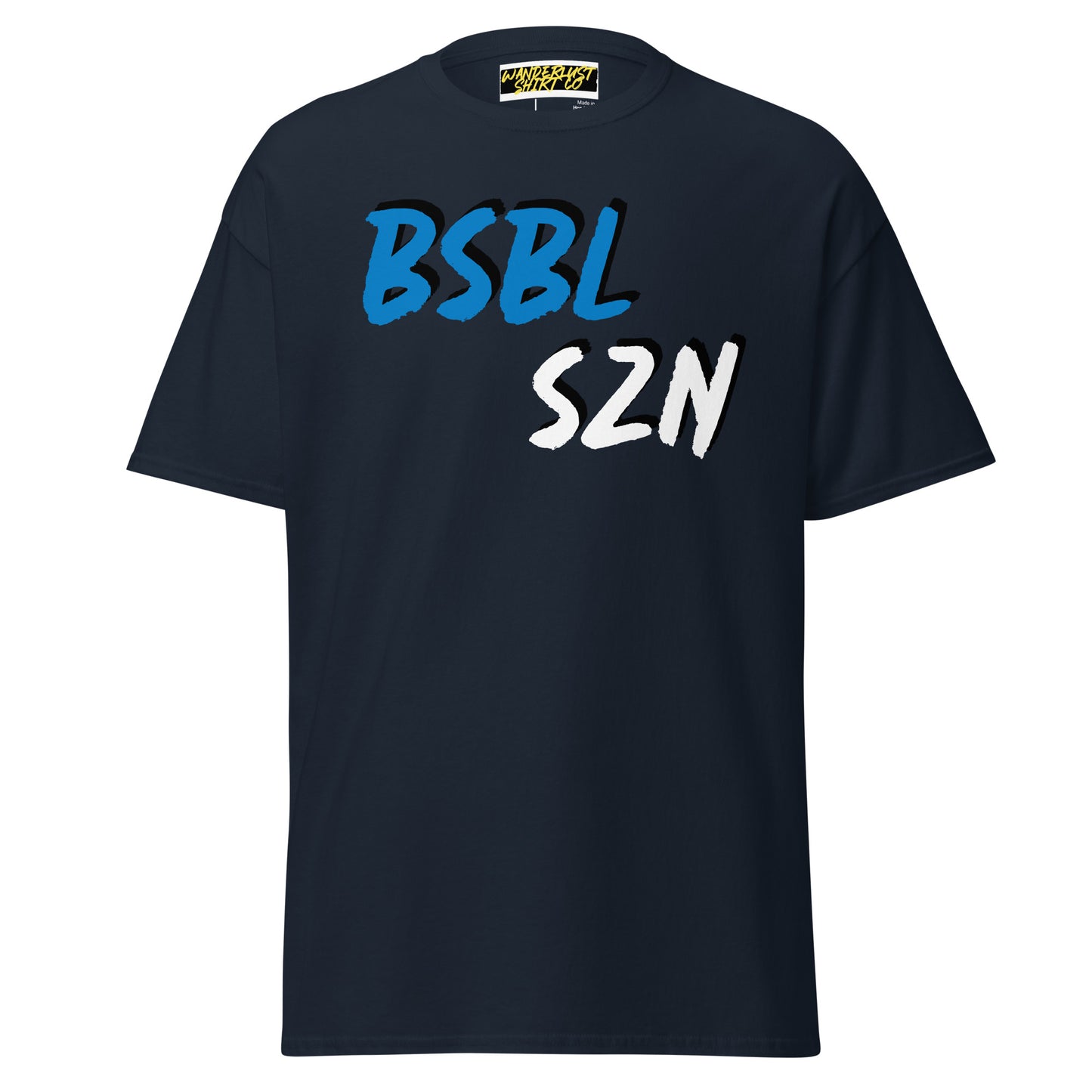 Baseball Season - Blue Print - Men's classic tee