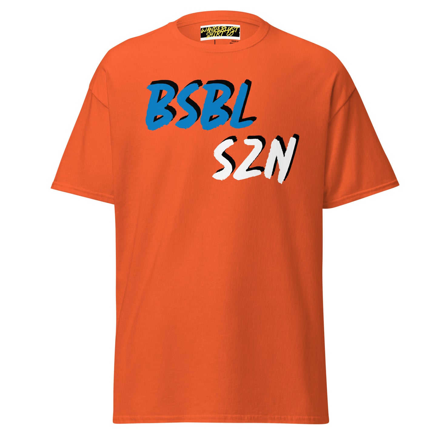 Baseball Season - Blue Print - Men's classic tee