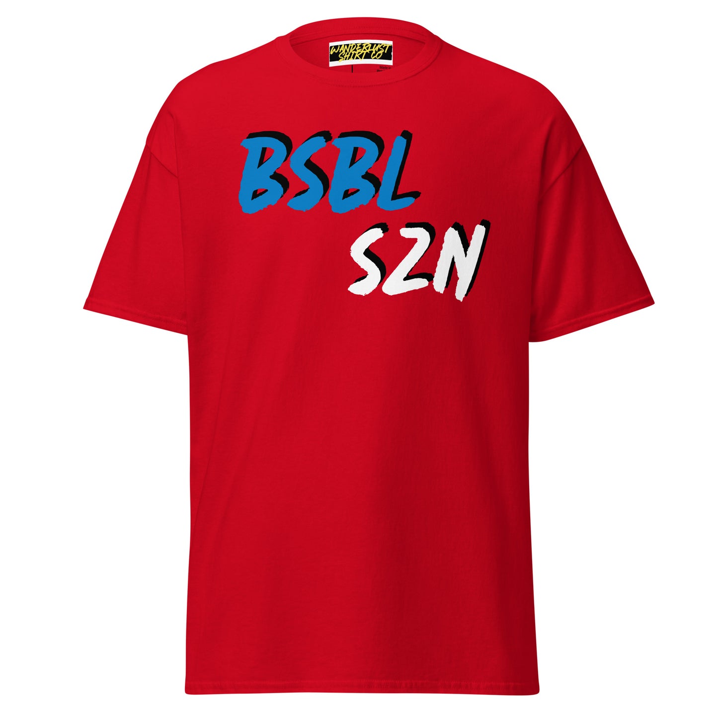 Baseball Season - Blue Print - Men's classic tee