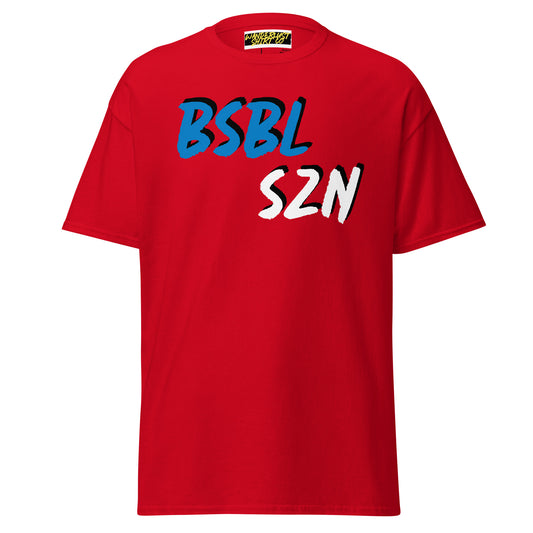 Baseball Season - Blue Print - Men's classic tee