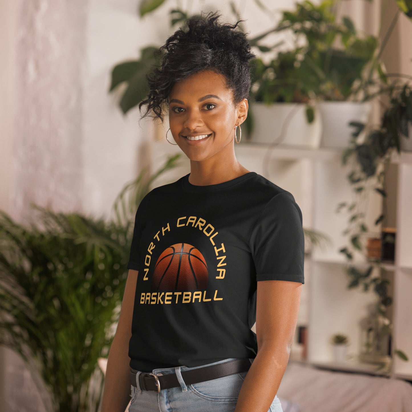 North Carolina Basketball Short-Sleeve Unisex T-Shirt