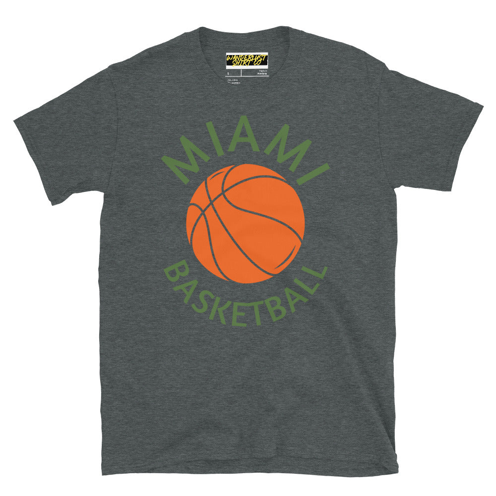 Miami Basketball - Short-Sleeve Unisex T-Shirt