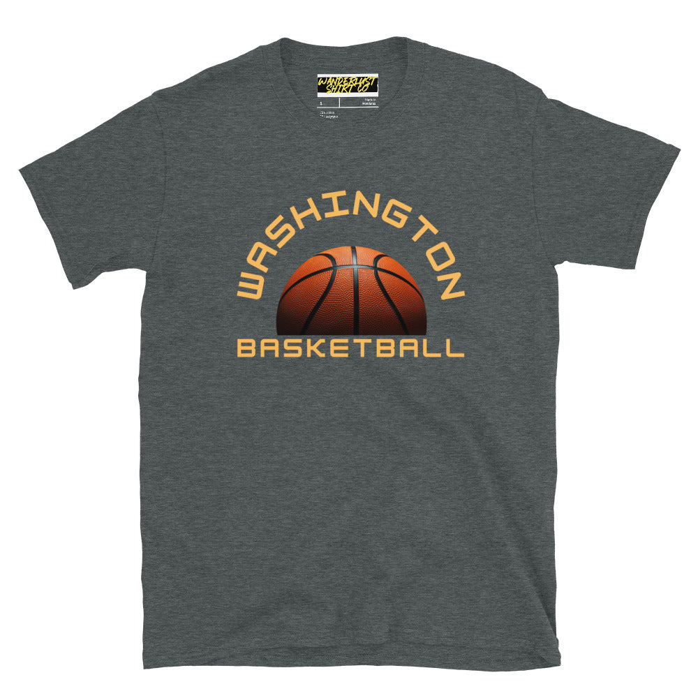 Washington Basketball Short-Sleeve Unisex T-Shirt