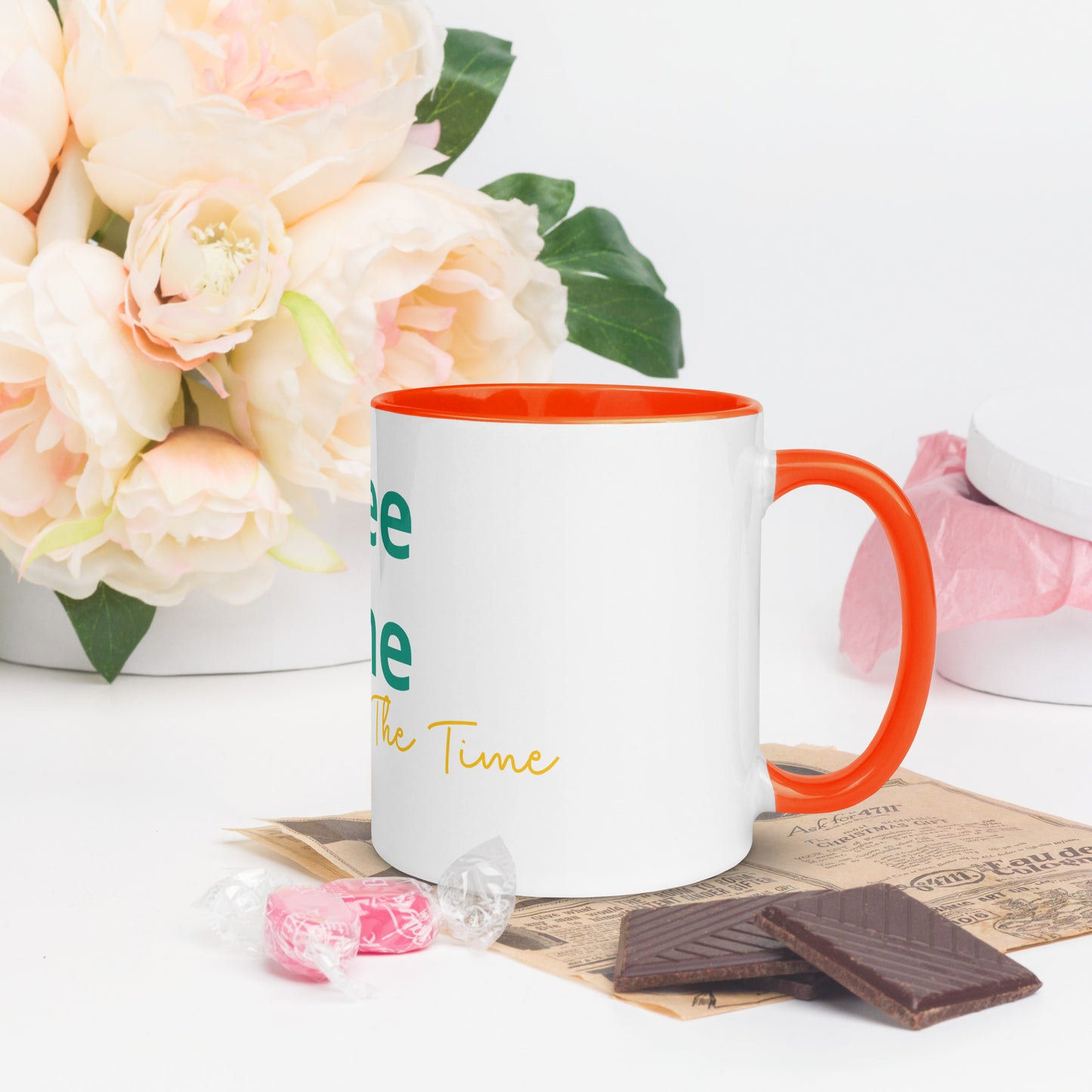 Coffee Time Mug with Color Inside
