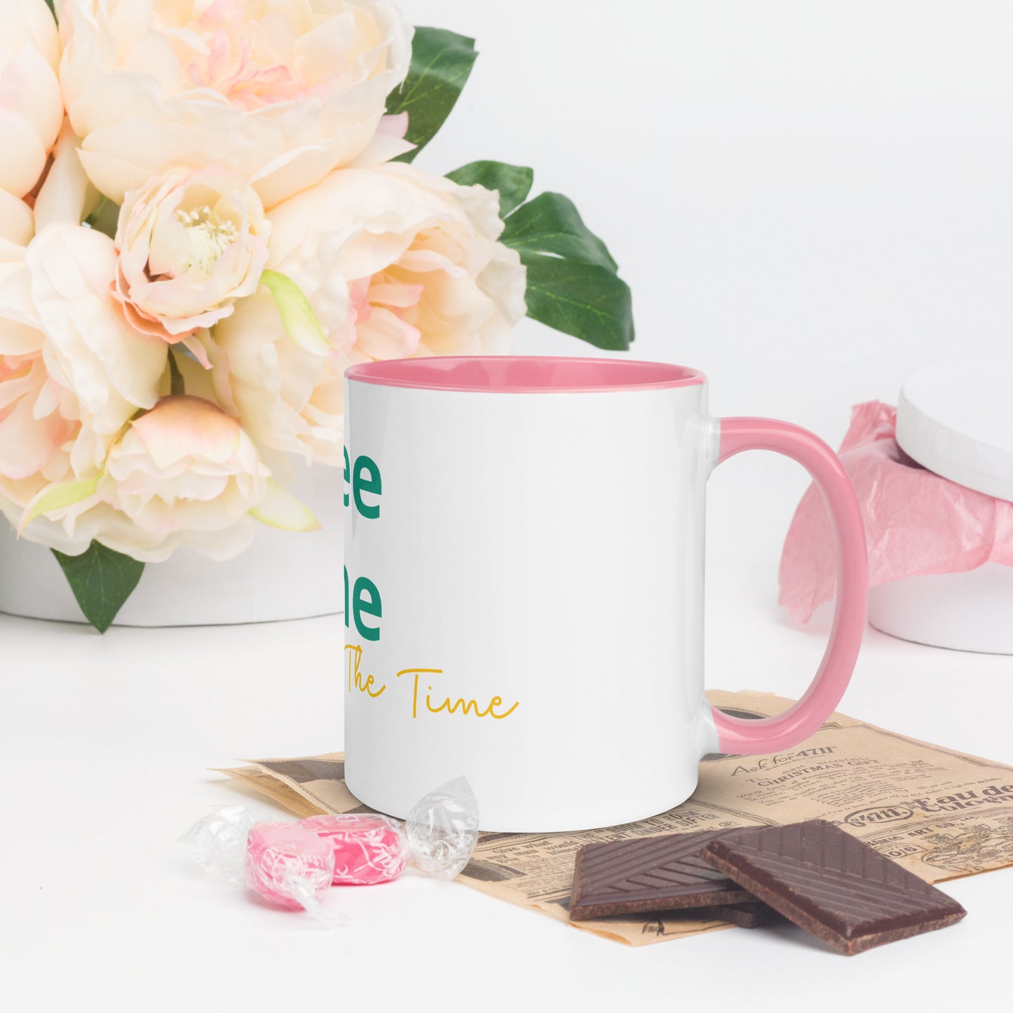 Coffee Time Mug with Color Inside