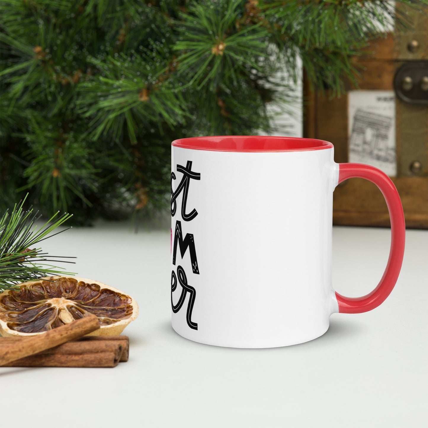 Best Mom Ever Mug with Color Inside - Mom / Mother - Coffee