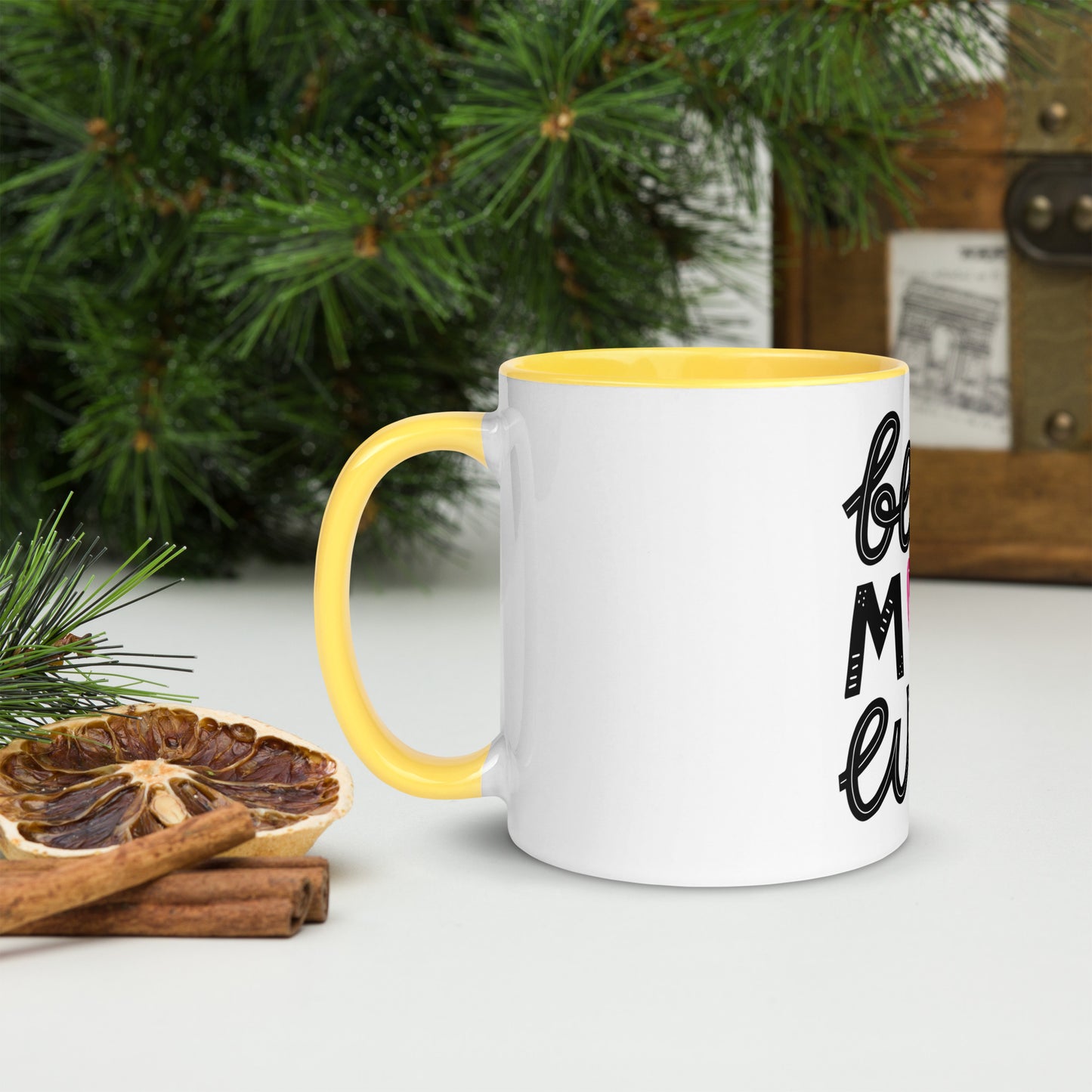Best Mom Ever Mug with Color Inside - Mom / Mother - Coffee