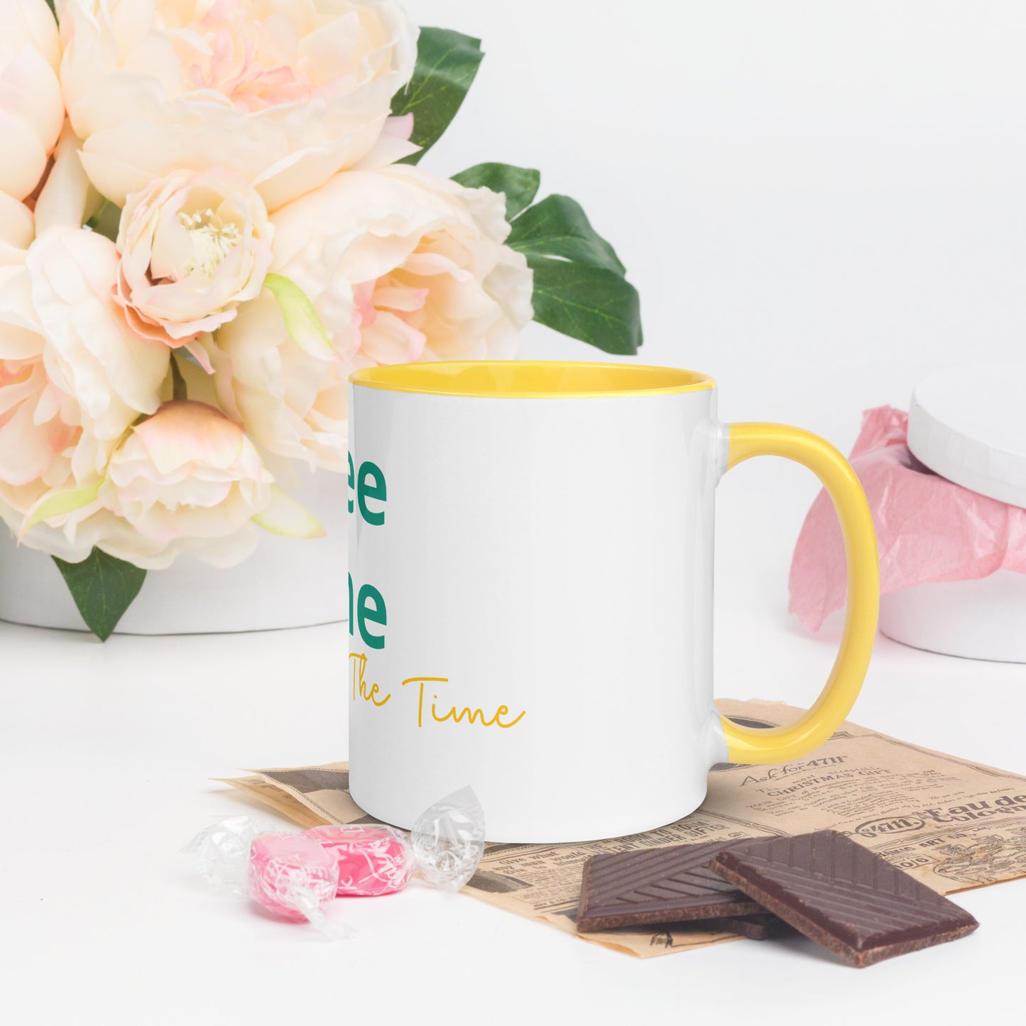 Coffee Time Mug with Color Inside